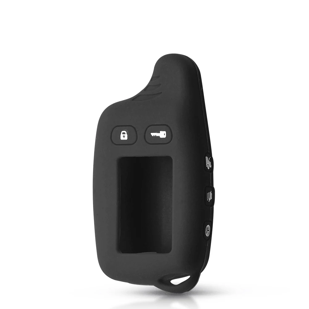 

KEYYOU ключ силиконовый чехол Для Томагавк TZ-9010 SL-950 TZ-9030 TZ9031 TZ 9010 брелок для русского автомобиля двухстороннее сигнализация ЖК-дисплей Системы