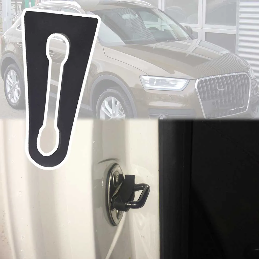 

Амортизатор для замка двери автомобиля, амортизатор для Audi Q3 8U 2012 2013 2014 2015 2016 2017, замена амортизатора, аксессуары