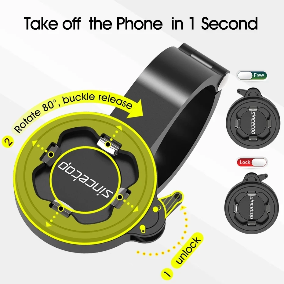 New Upgrade holder phone universal phone holder Bike mount phone holder aluminum phone holder motorcycle phone holder
