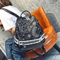 womens backpack travel large backpack real leather handbag schoolbag for girls womens bag female shoulder back mochila