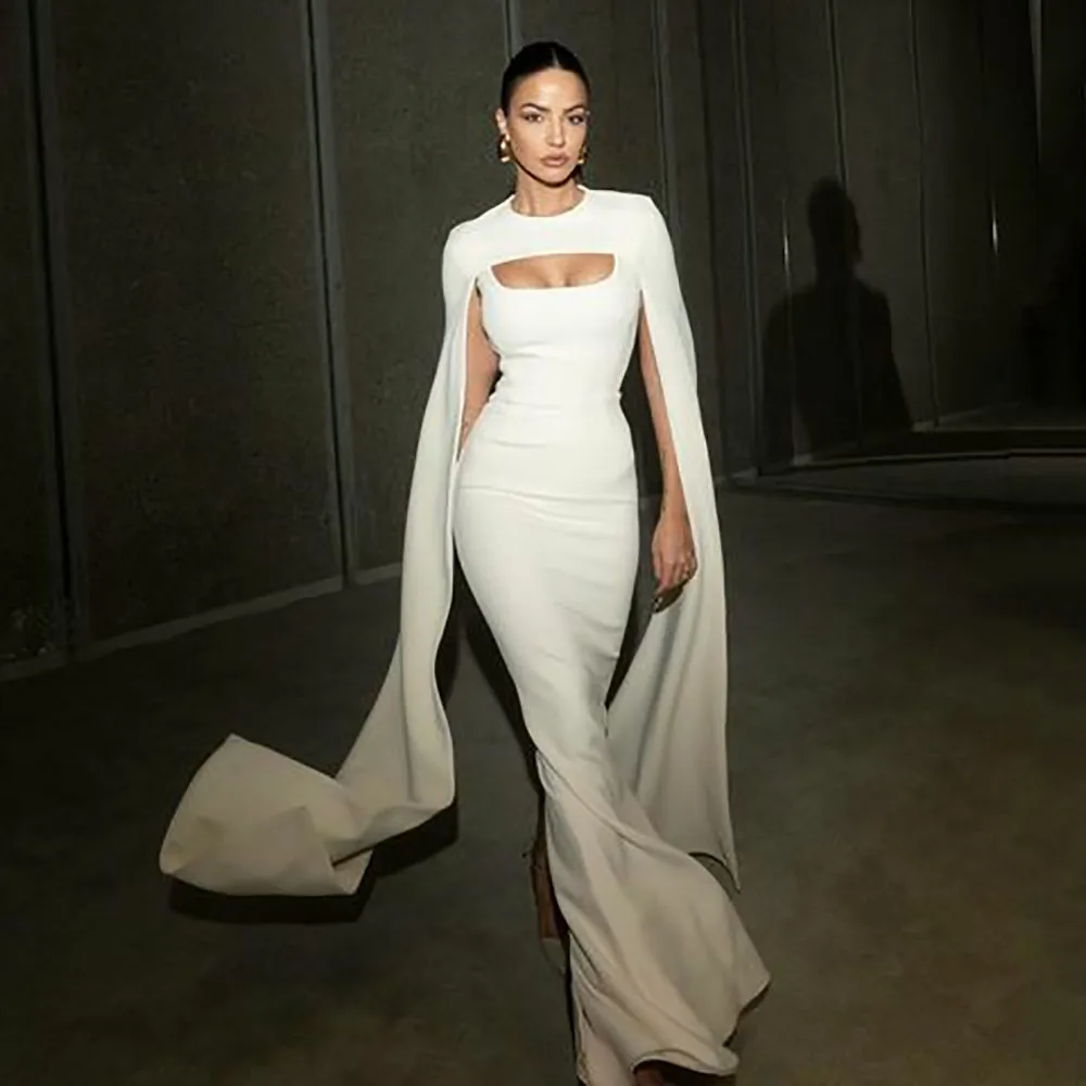 Свадебные платья русалки с накидкой и квадратным воротником платье невесты