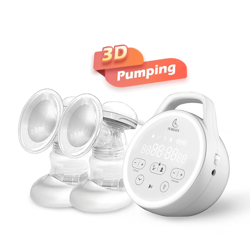 HORIGEN Натуральный 3D насос для молока одобренный CE эргономичный дизайн двойной