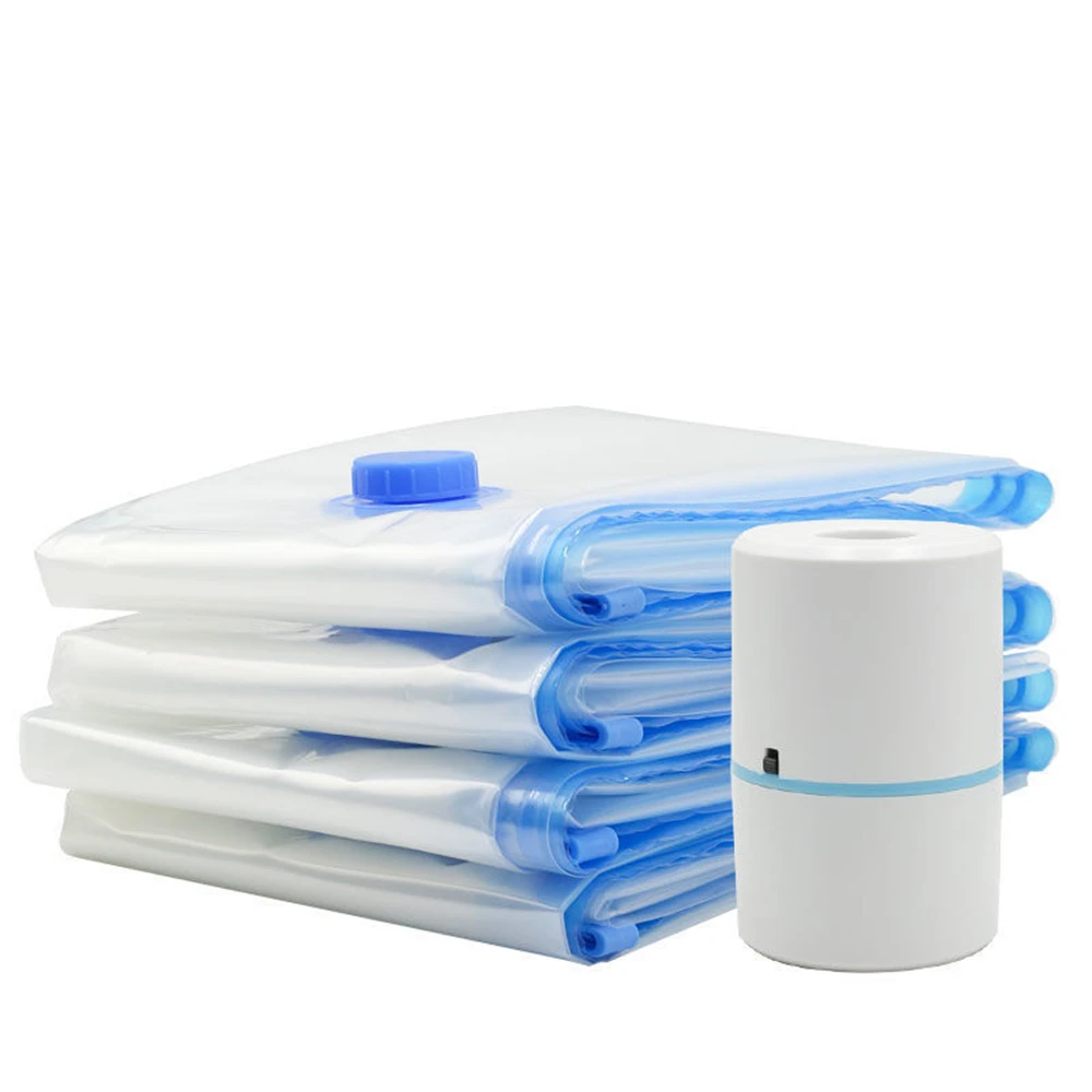 

Compressed Bag Electric Pump Travel Vacuum Bag Pump Mini Vacuum Sealer Machine Space Saver for Clothes Food Organizer