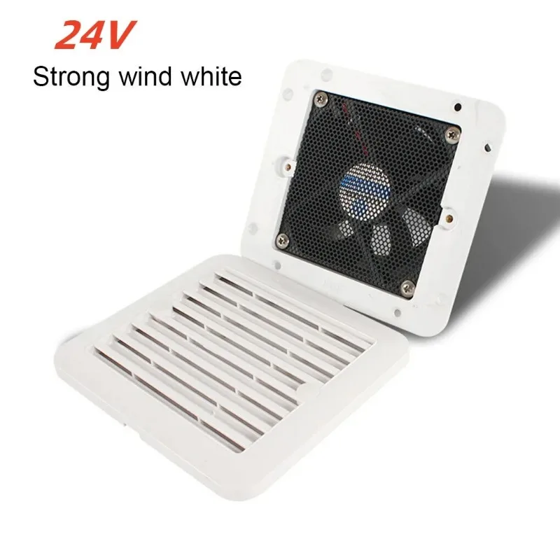 Вытяжной вентилятор с боковой вентиляцией для автофургона жилого белый кухни