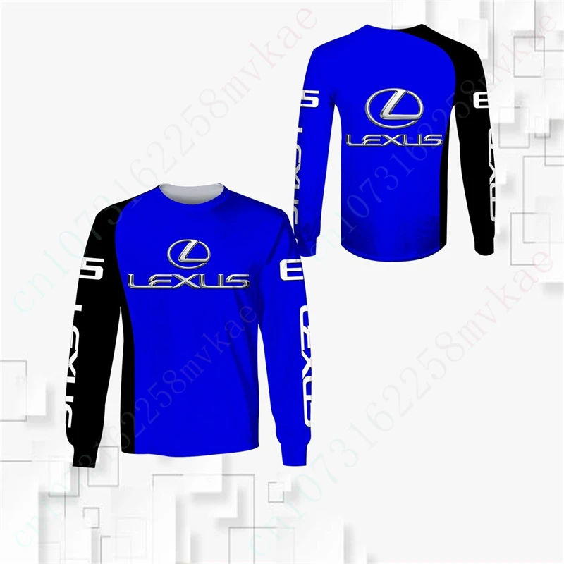 

Lexus Clothing Anime 3D Printing Sweatshirt Casual T Shirt For Men Women Breathable O Neck Long Sleeve Top Unisex T-shirts