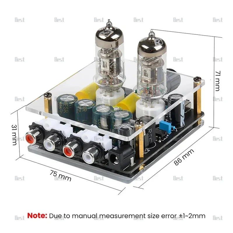 Фото Acessórios DIY Para Substituir O Pré-amplificador Tubo 6A2 Atualizado, Alto-falante Áudio Com Buffer Alta Filida №4