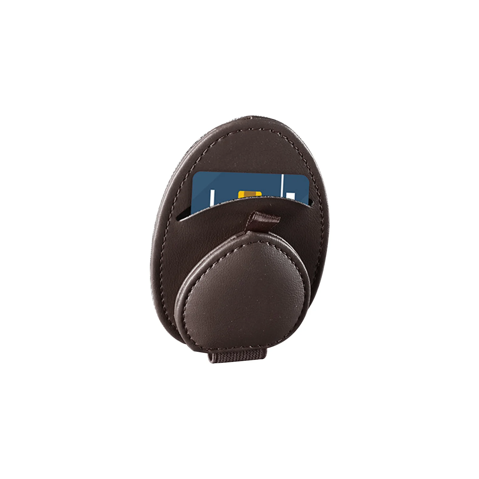 

Sunglasses Visor Clip Sunglasses Holder For Car Magnetic Leather Sunglass Hanger Clip for Storing Glasses Card Car Sun Visor
