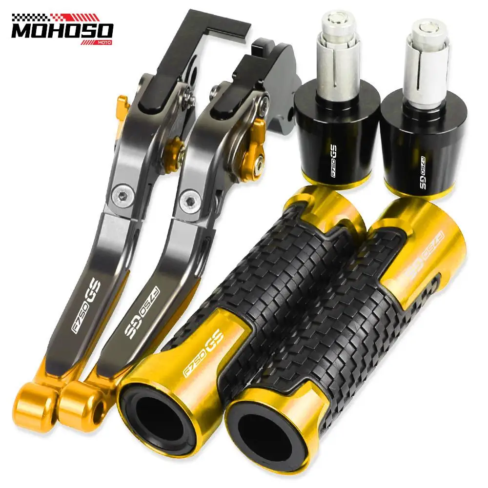 

Motorcycle Brake Clutch Levers Hand Grips Ends Parts For BMW F750GS F750 GS F 750 GS Adventure ADV 2017 2018 2019 2020