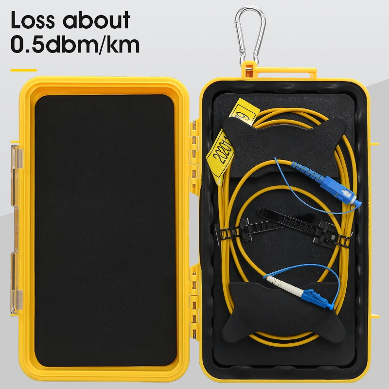 OTDR Fiber Tester SC/UPC-LC/UPC Test Extension Cable Fiber Jumper Box 500M 1000M 2000M