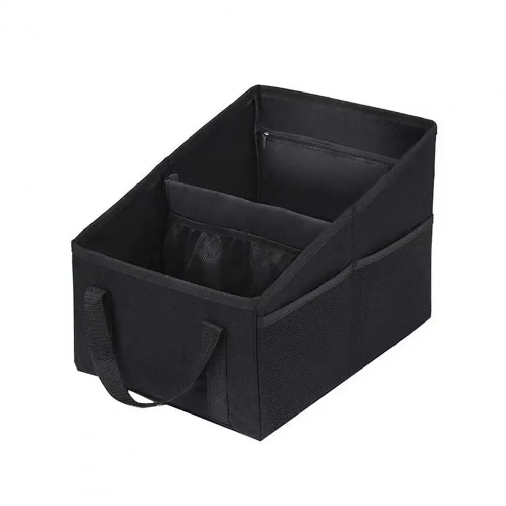 

Складной органайзер для багажника автомобиля, многокарманный большой органайзер для хранения багажника, экономит место, органайзер для автомобильного сиденья, ящик для хранения багажника автомобиля