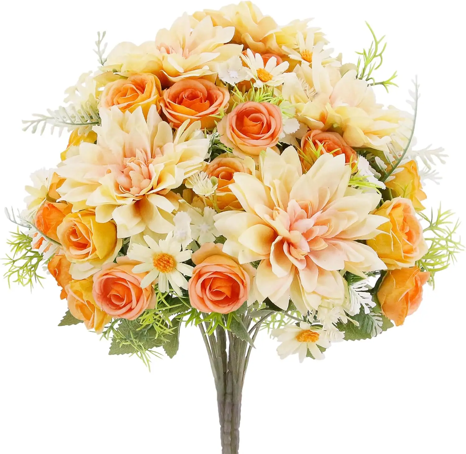 Искусственные цветы розы, свадебный декор для дома, спальни, свадебный букет, сад, двор, искусственный шелк, георгина, ваза, доска, уличный подарок