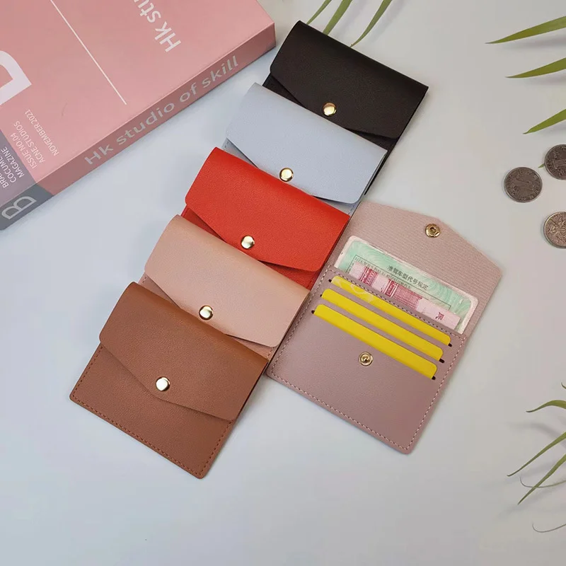 

PU Coin Purses Women Foldable Wallets Hasp Bags Multifunction Inserts Pictures License Dollars Credit ID Cards Holders Wallets