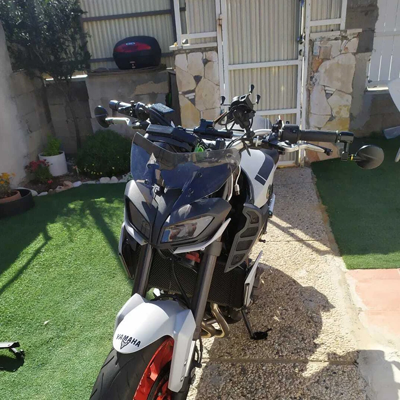 Универсальные алюминиевые зеркала заднего вида с ЧПУ для Honda CB1000R 08-19 |