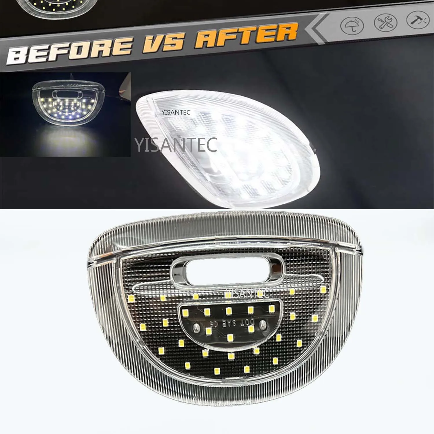 

Для Ford 03-17 Expedition 02-10 Explorer Sport Trac Taurus интерьер автомобиля светодиодный купол на крыше потолок чтение новая лампа для багажника