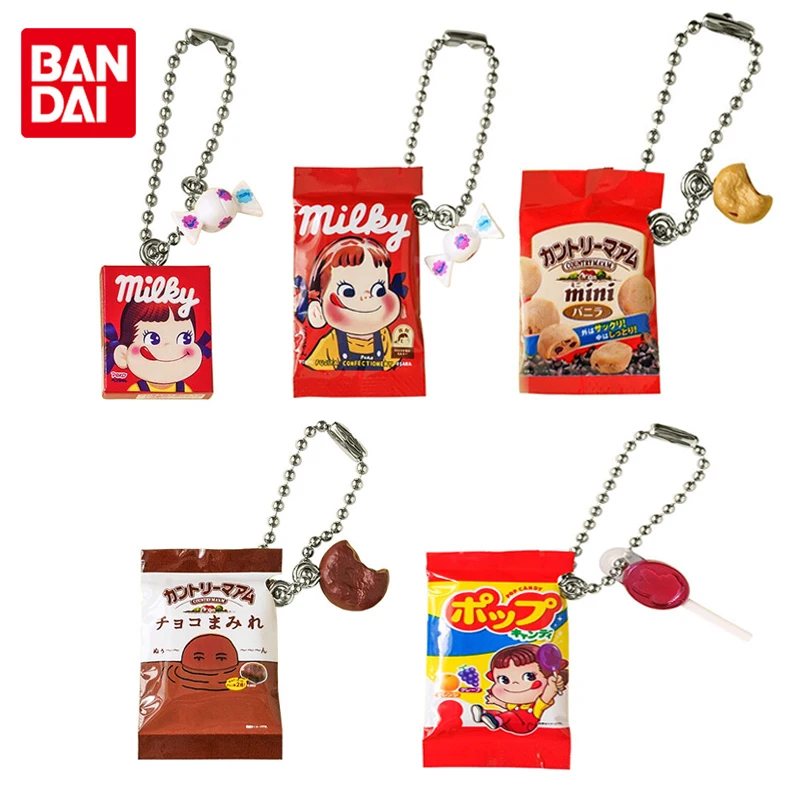

Bandai Genuine Gashapon Fujiya Sweets Mascot Pendant 2 Kawaii Anime Action Figures Keychain Phone Charms Capsule Gacha Toys