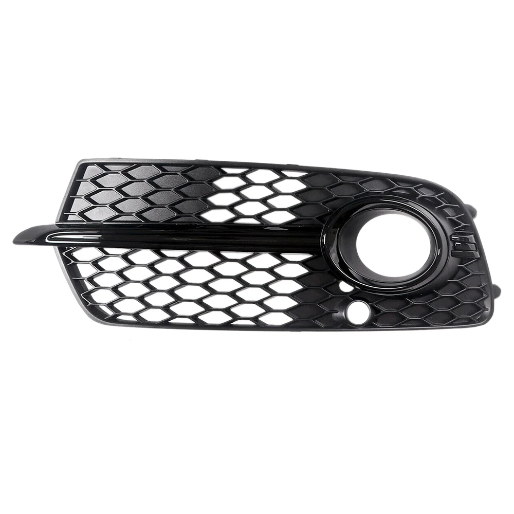 

Решетка для переднего бампера с Сотами, левая внешняя решетка, черная противотуманная фара для-Q5 S-Line 2013-2017 8R0807681S