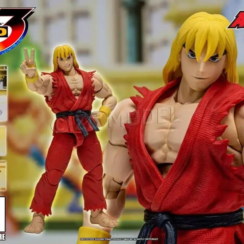 Фото Фигурка Кена Мастерса из Street Fighter Zero 3 от Storm Toys, масштаб 1/12, абсолютно новая, в наличии. №5