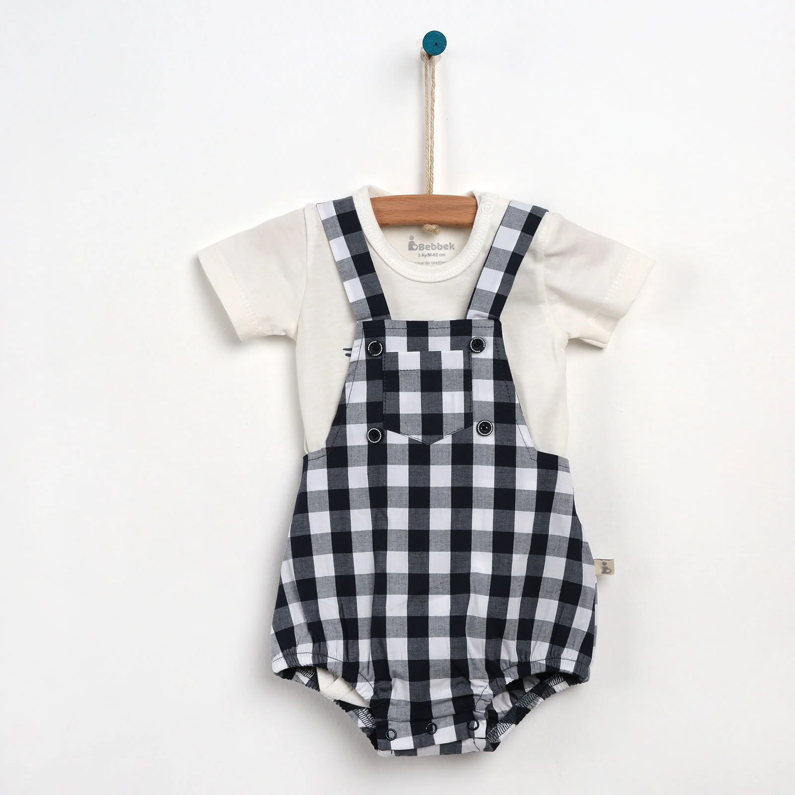 

ebebek Bebbek 2022 New Season Baby Clothes Sailing Şort Salopet-Tshirt