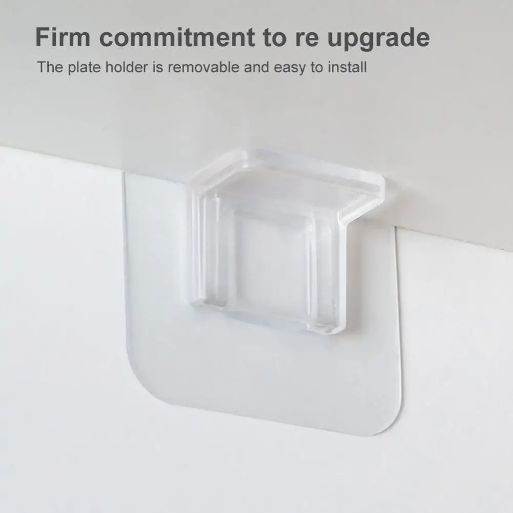 Strong Adhesive Shelf Support Pegs Drill Free Nail Instead Holders Closet Cabinet Rack Home Storage Hangers