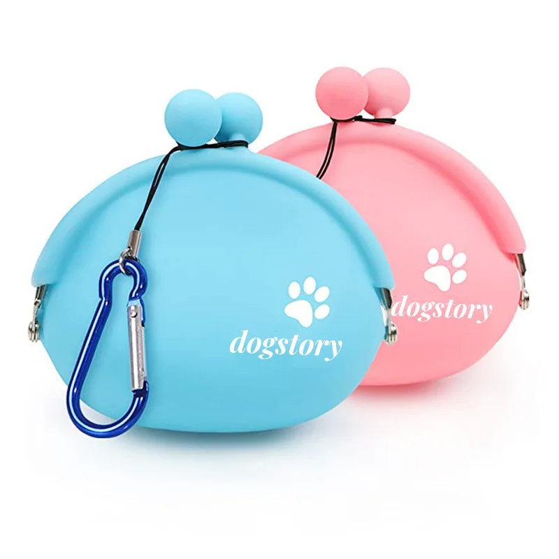 

Silicone Pet Snack Bag Dog Training Pet Snack Bag Cat Food Bag Dog Food Bag