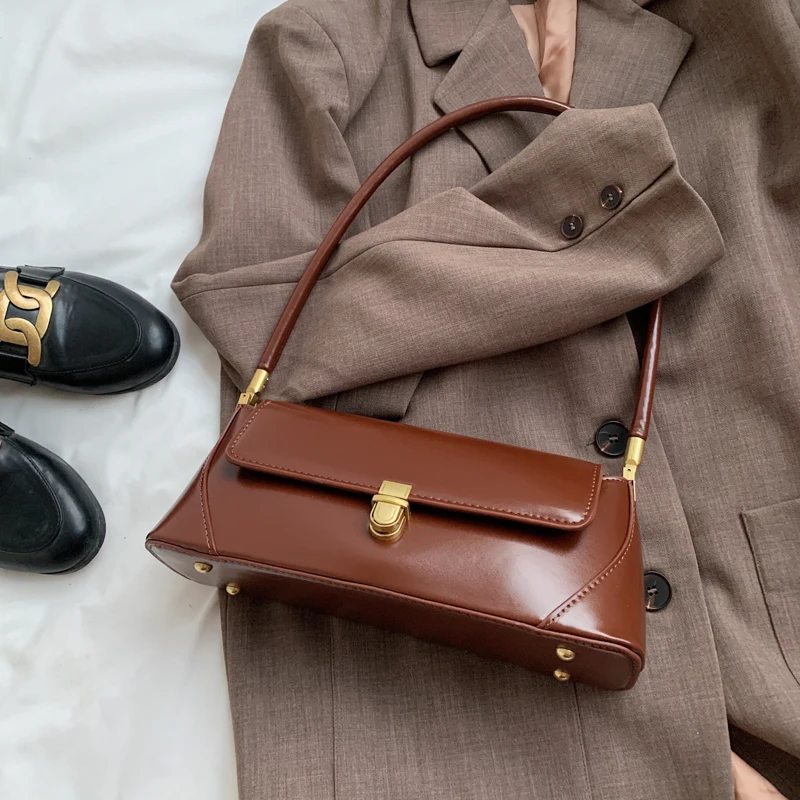 

Classic Armpit Shoulder Bag French Vintage Handbag 2023 Women Brand Bags Fashion Female Single Shoulder Bag Classic Clutches