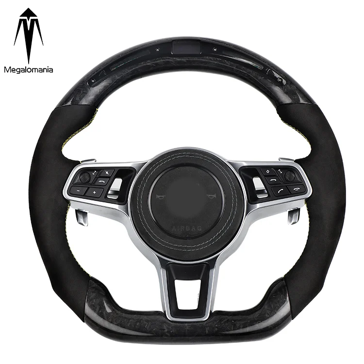 

For Porsche 911.1 970 958 box-ster cay-man 718 old model to new carbon fiber steering wheel