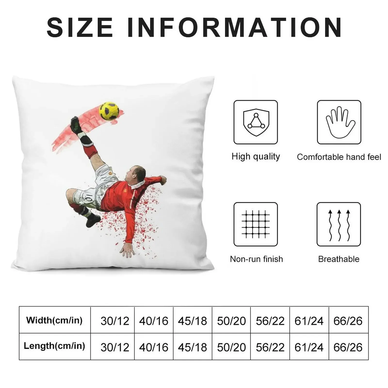 Декоративная подушка Wayne Rooney наволочки подушки для кровати предметы домашнего