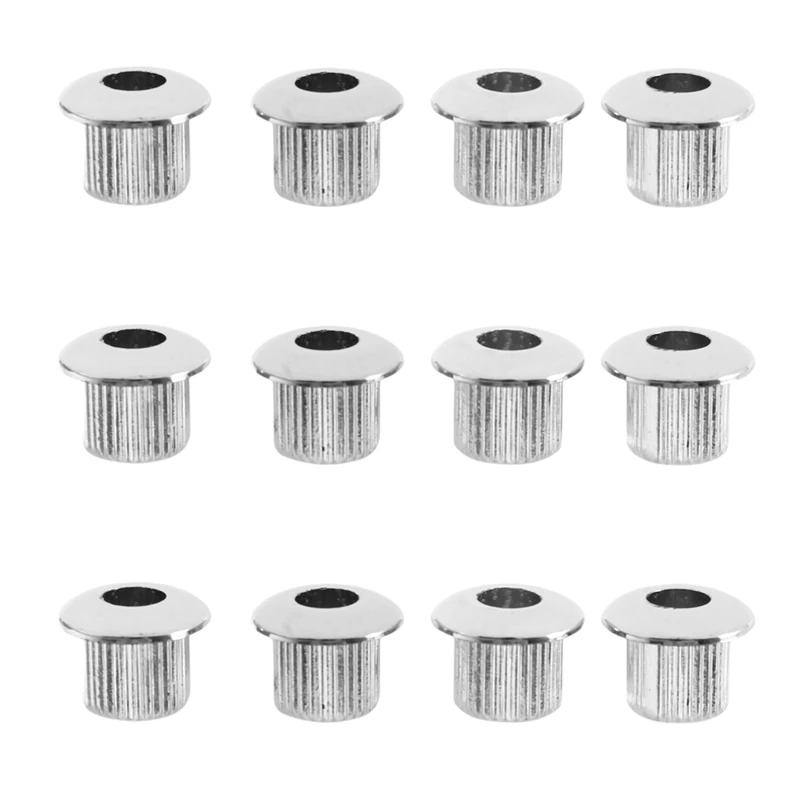 

New 3X Guitar Tuner Conversion Bushings Adapter Ferrules Nickel Plating With Nice Plastic Shell For 10Mm Peghead Holes