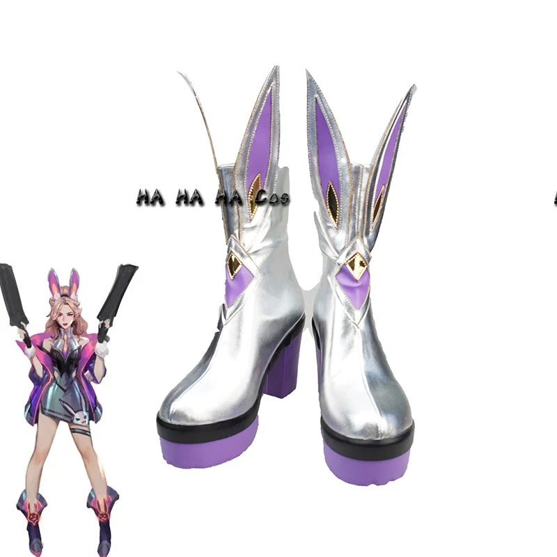 

The Bounty Hunter Miss Fortune Ganme Cosplay Shoes Miss Fortune Cosplay Costumes Halloween Carnival Party Boots Cosplay Props
