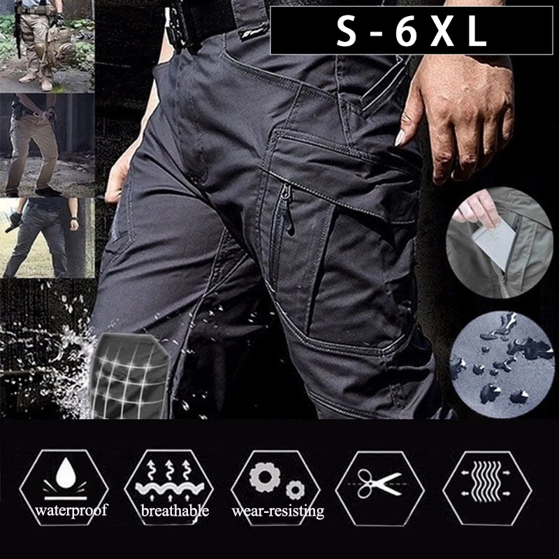 Брюки-карго мужские тактические размер S - XXXL цвет в ассортименте