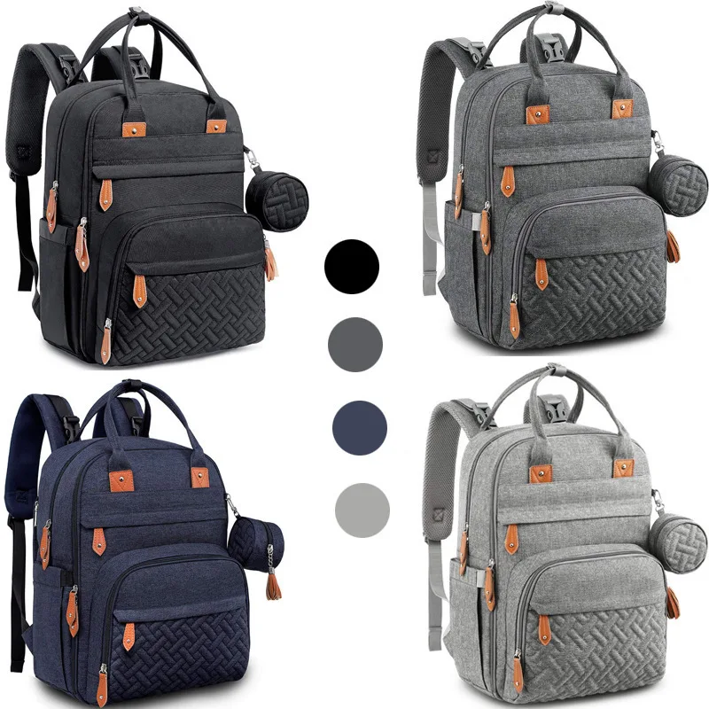 

Diaper Bag Backpack Large Baby Nappy Changing Bags Multifunction Waterproof Travel Back Pack Organizer Maternity Bag