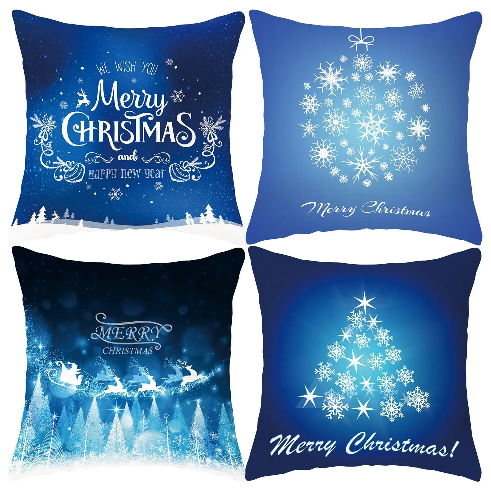 

Christmas Pillow Case Christmas Decoration Interior Atmosphere Pillow Case