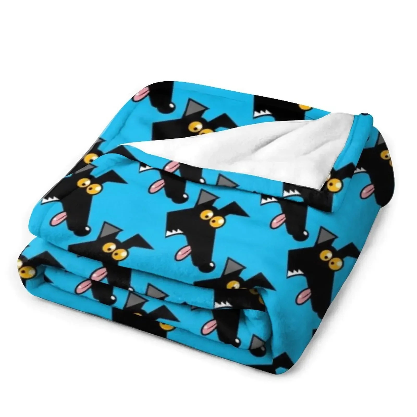 Бесшовное одеяло Derp: синее винтажные одеяла