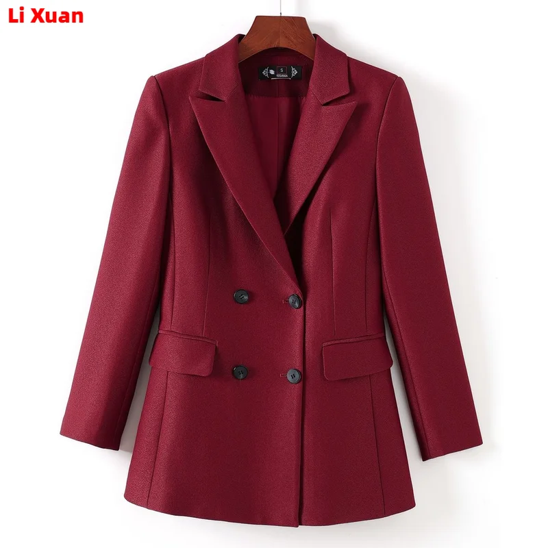 High Quality Autumn Winter Formal Ladies Blazer Women Business Suits with Sets Work Wear Office Uniform 4XL Size Pants Jacket