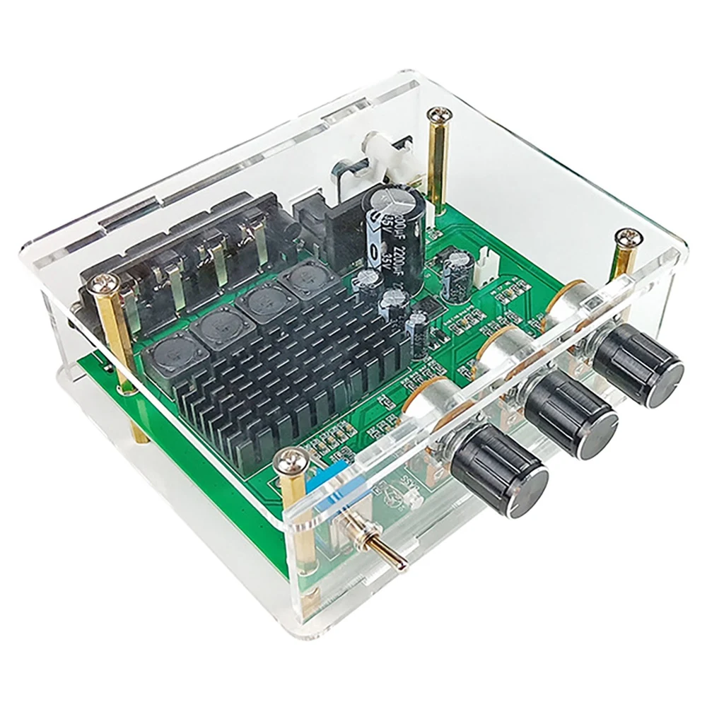 

TPA3116D2 Digital Audio Amplifier Board Power Amplifier Board 80Wx2 with Shell
