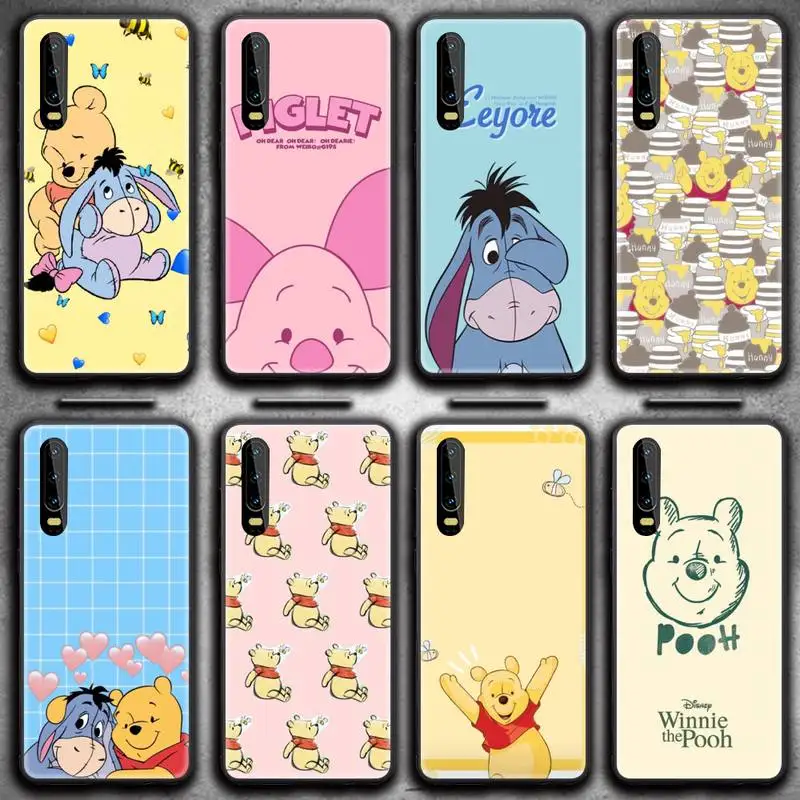 

Pooh Bear piglet Eeyore Phone Case for Huawei P20 P30 P40 lite E Pro Mate 40 30 20 Pro P Smart 2020