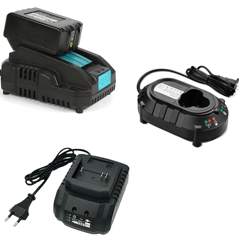 Зарядное устройство для литий-ионных аккумуляторов DC18RC DC10WB 10,8 В 14,4 в 18 в для Makita Bl1830 Bl1430 Bl1860 Электроинструмент Быстрая зарядка вилка для ЕС/США