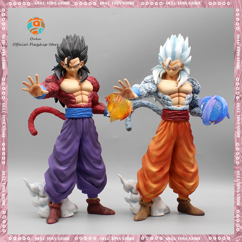 

28cm Dragon Ball Anime Figure Gk Super Saiyan 4 Ssj4 Action Figures Son Gohan Figurine Pvc Model Doll Collection Ornaments Toys