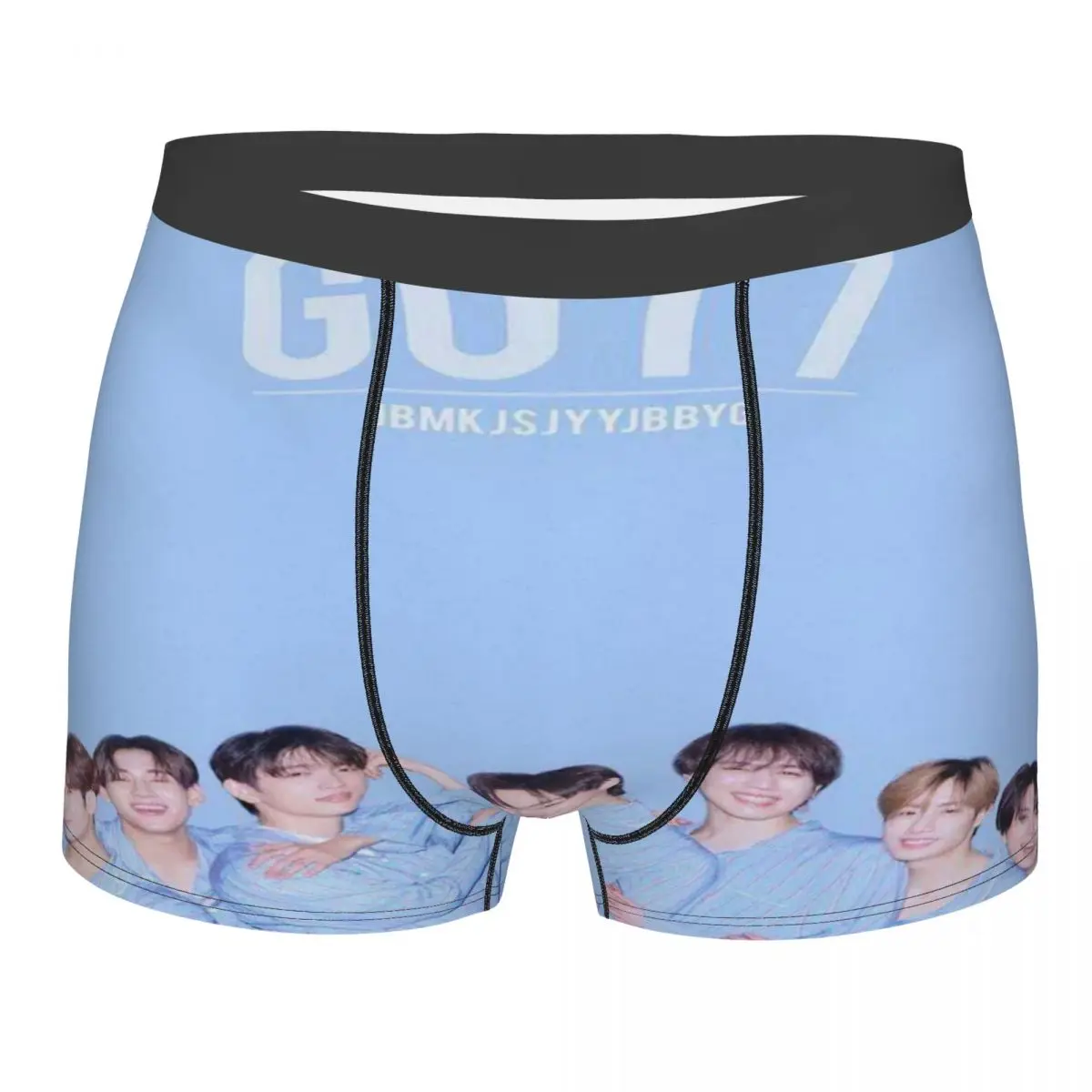 

GOT7 KPOP 11 Man's Briefs Soft Personal Handsome Polyester Men Springy Men Panties