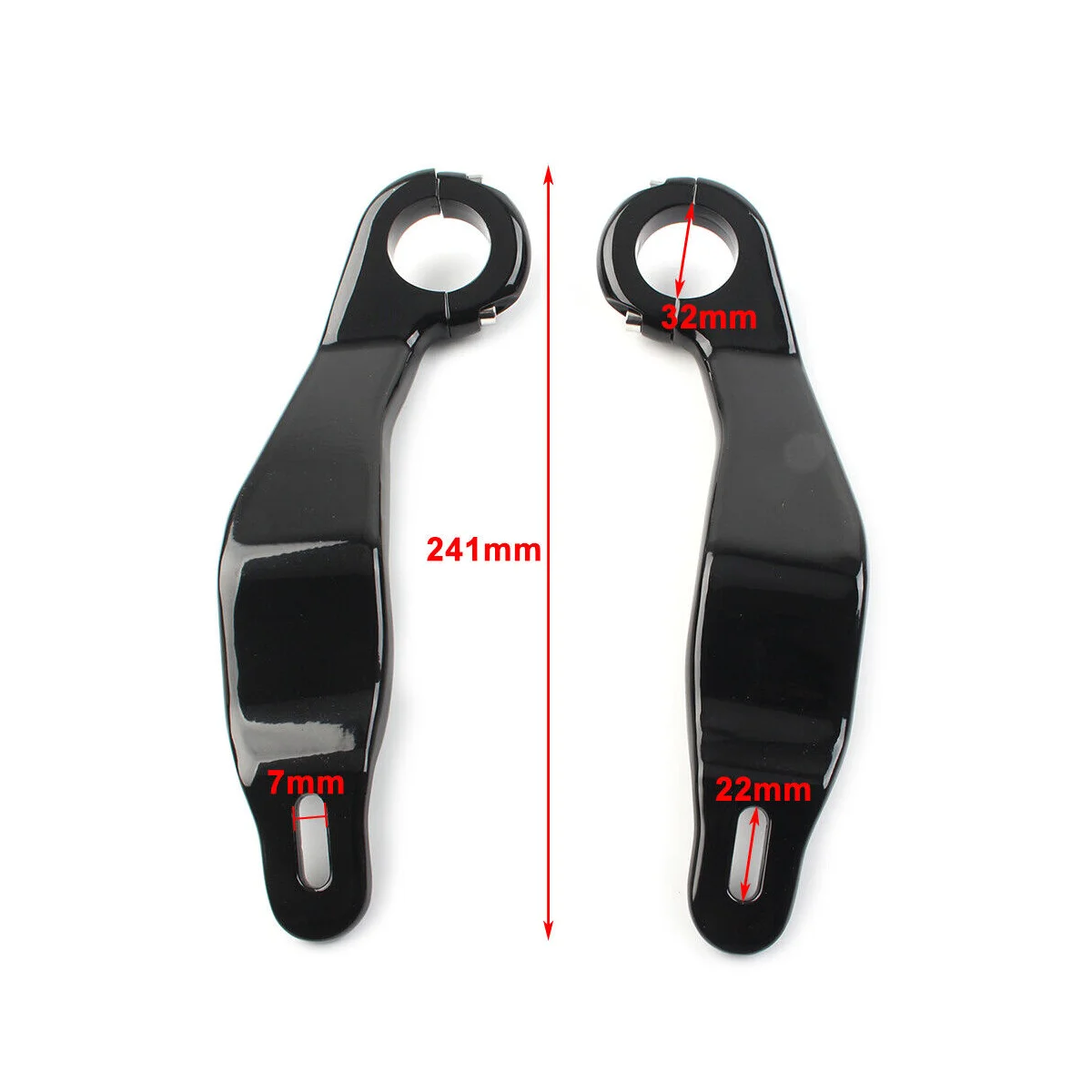 1 пара кронштейнов для мотоциклетного капота дорожного скольжения flcz FLTRX FLTRXS FLTRUSE