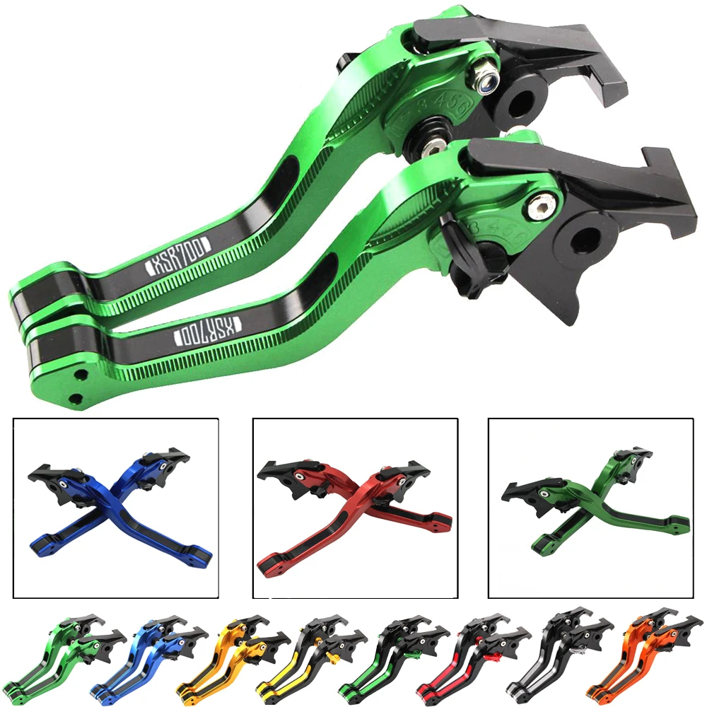 

Для YAMAHA XSR 700 XSR700 ABS 2016 2017 2018-2016 CNC 3D аксессуары для мотоциклов короткие рычаги тормоза сцепления