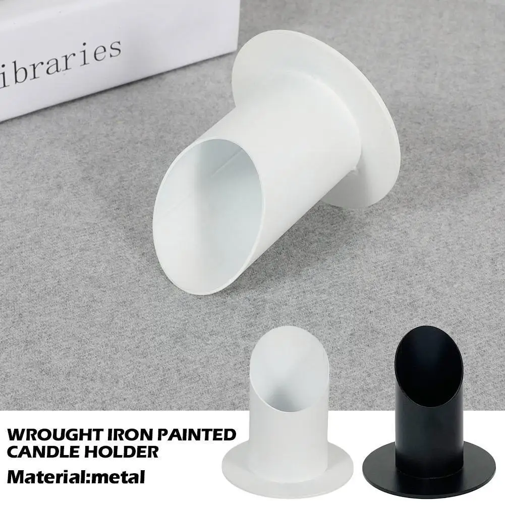 

Iron Art Paint Candle Holder Modern Living Room Restaurant Props Iron Candle Decoration Photography Home Decoration Home Ho H1l3