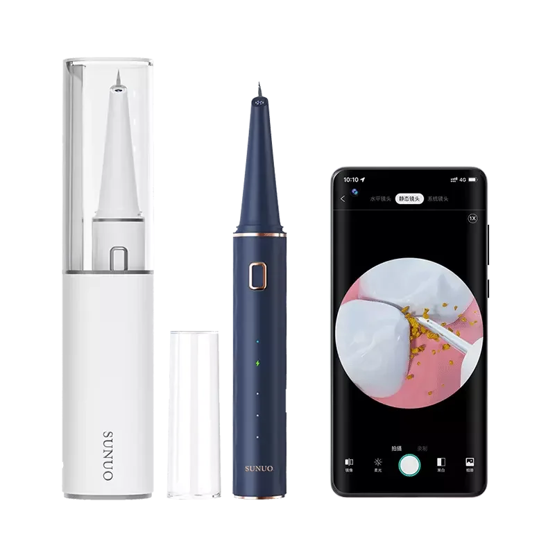 Умный визуальный Ультразвуковой Зубной скалер Youpin Sunuo T12 pro для удаления расчетов