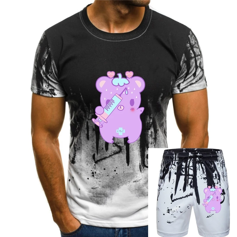 

fashion 2020 trend T shirt Yami Kawaii Pastel Strawbeary Yami Kawaii Ver Men Cartoon Summer Fashion Street Short Sleeve T Shirt