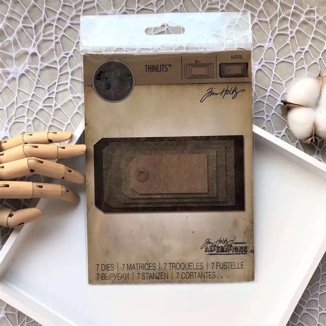 

New Card Border Metal Cutting Die Scrapbook Template Die Cutting Card Making DIY Craft Embossing New Die 2022