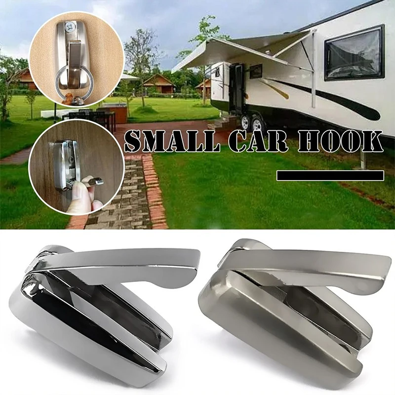 

Camper Caravan Home Bathroom Zinc Alloy Towel Hook Concealed Hook Load-bearing Hook Coat