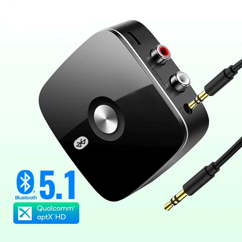 

Bluetooth RCA приемник 5,1 aptX HD 3,5 мм разъем Aux беспроводной адаптер Музыка для ТВ автомобиля 2RCA Bluetooth 5,0 аудио приемник