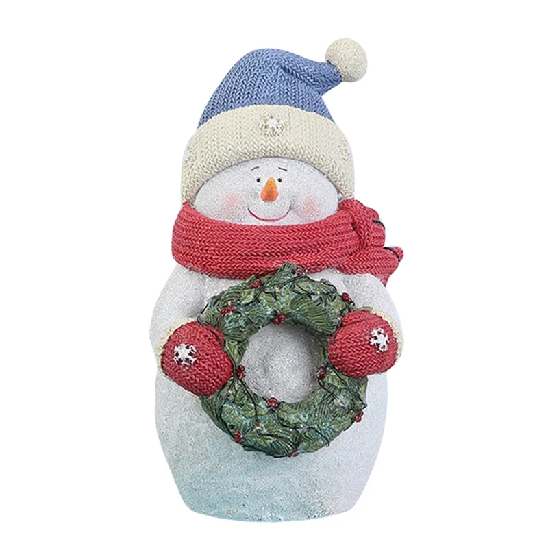 

Рождественское украшение в виде снеговика, светящийся светодиодный праздничный светильник в виде снеговика, рождественские настольные ук...