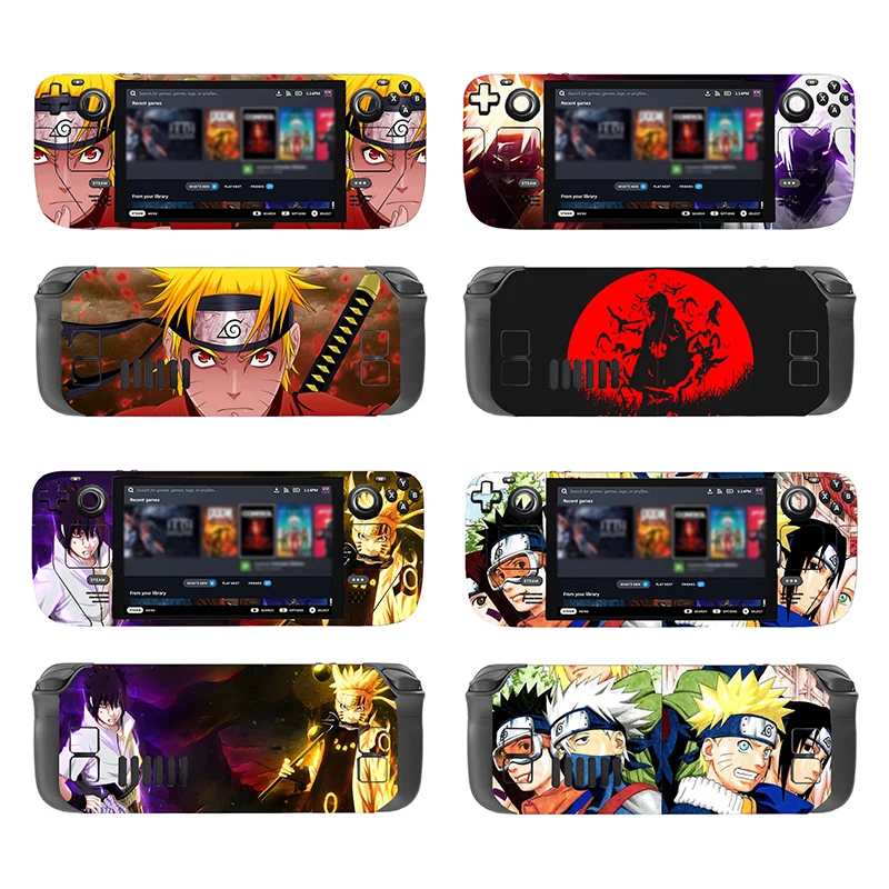 

Anime Vegeta Naruto Sasuke Skin Cover Sticker Decal for Steam Deck Anime Console Joy-con Controller game consoles Vinyl skin