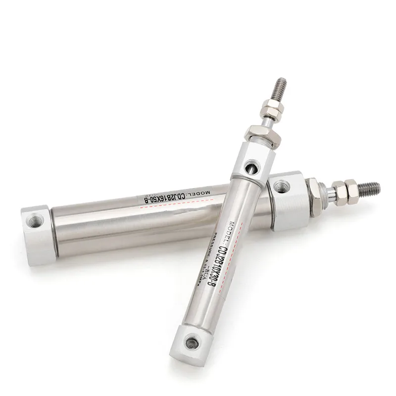 

Пневматический мини-цилиндр CDJ2B типа 1 шт., Двойное действие, один стержень 16 мм, отверстие 5 ~ 200 мм, ход CDJ2B16